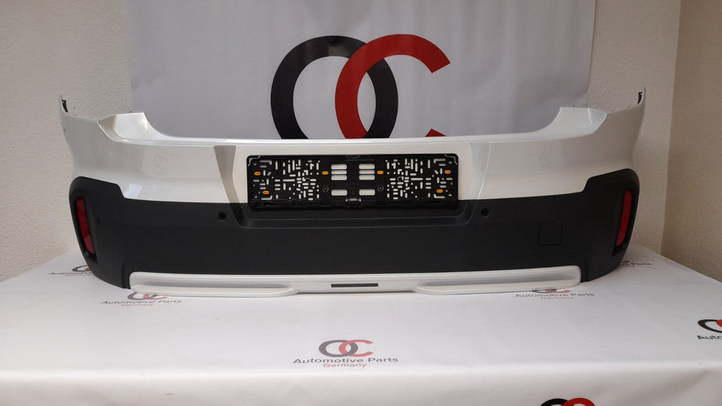 Original Mini Stoßfänger hinten Stoßstange bumper weiß PDC