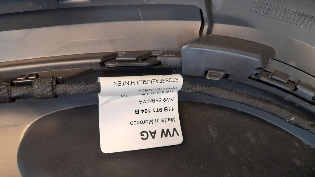 Original VW ID.4 ID.5 Stoßstange Stoßfänger hinten Gletscherweiss S9R