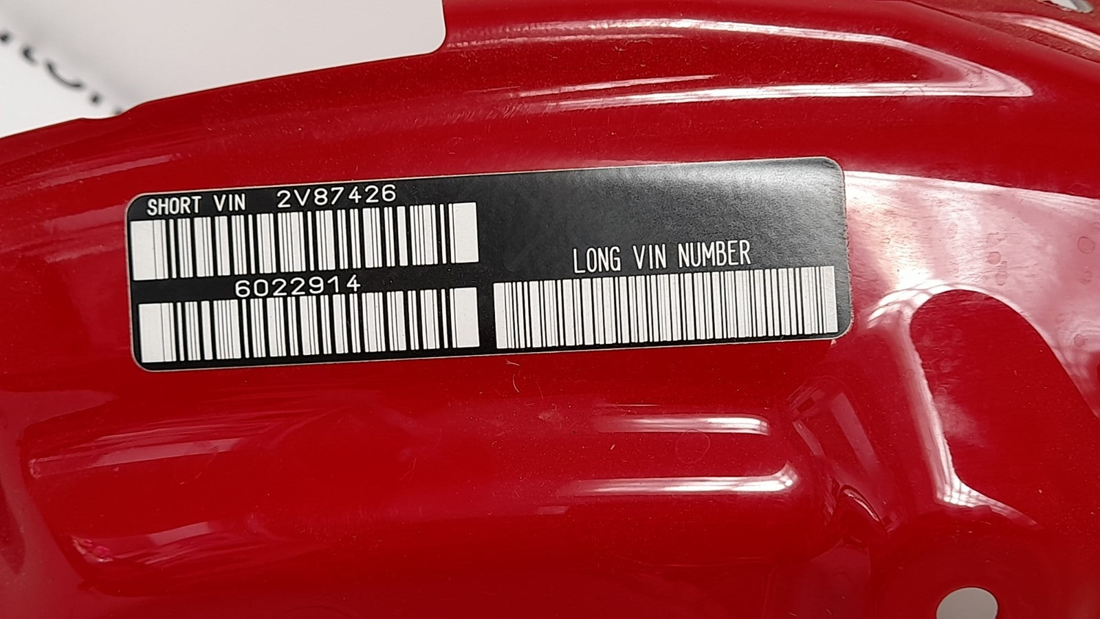 Orig. Mini F65 COOPER S Seitenwand Kotflügel Fender links CHILI RED II 9629187