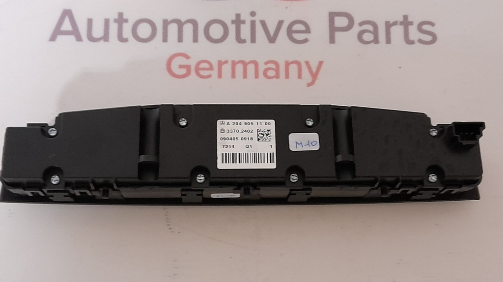 Mercedes S204 W204 C-Klasse Sitzheizung Schalterleiste Parktronik A2049051100