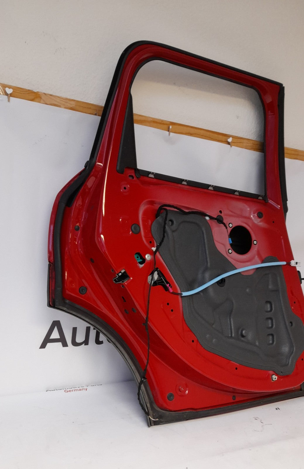 Mini F60 LCI Cooper S Countryman Tür hinten links 7438597 chili-red, left door