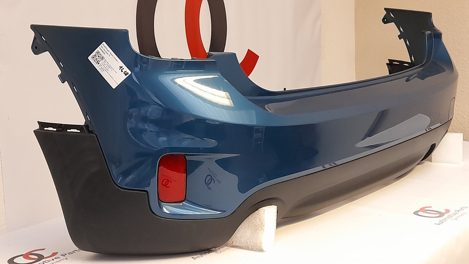 Original Mini  F60 Countryman sport Stoßfänger hinten island-blue metallic