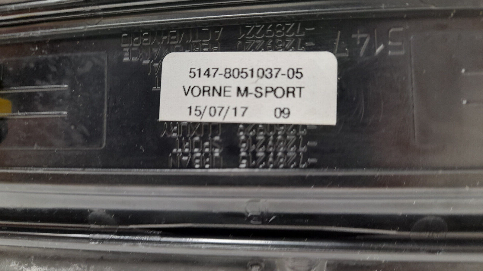 BMW 1er  2er 3er 4er X1 F48 M Einstiegsleisten M Blende vorne 8051037