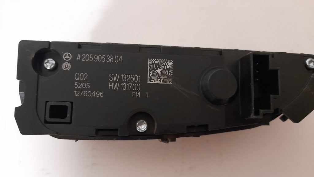 Orig. Mercedes C W205 BEDIENFELDSCHALTER  A2059053804 SCHALTERBLOCK SWITCH BLOCK