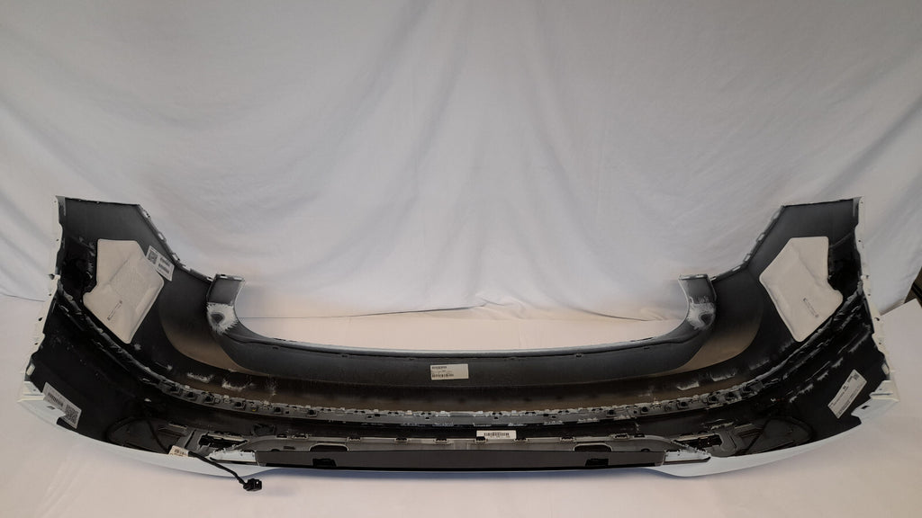 Original VW Tiguan AX1 R-Line Facelift Stoßstange Stoßfänger hinten PureWhiteC9A