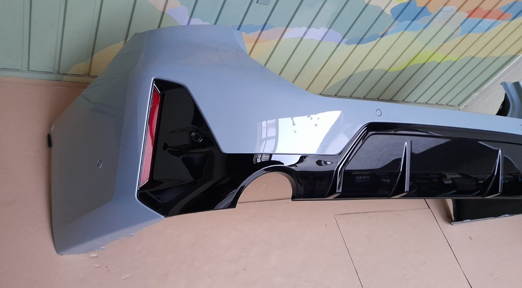 BMW 3er G20 G21 LCI M Paket Stoßstange hinten rear bumper Brooklyngrau 6*PDC