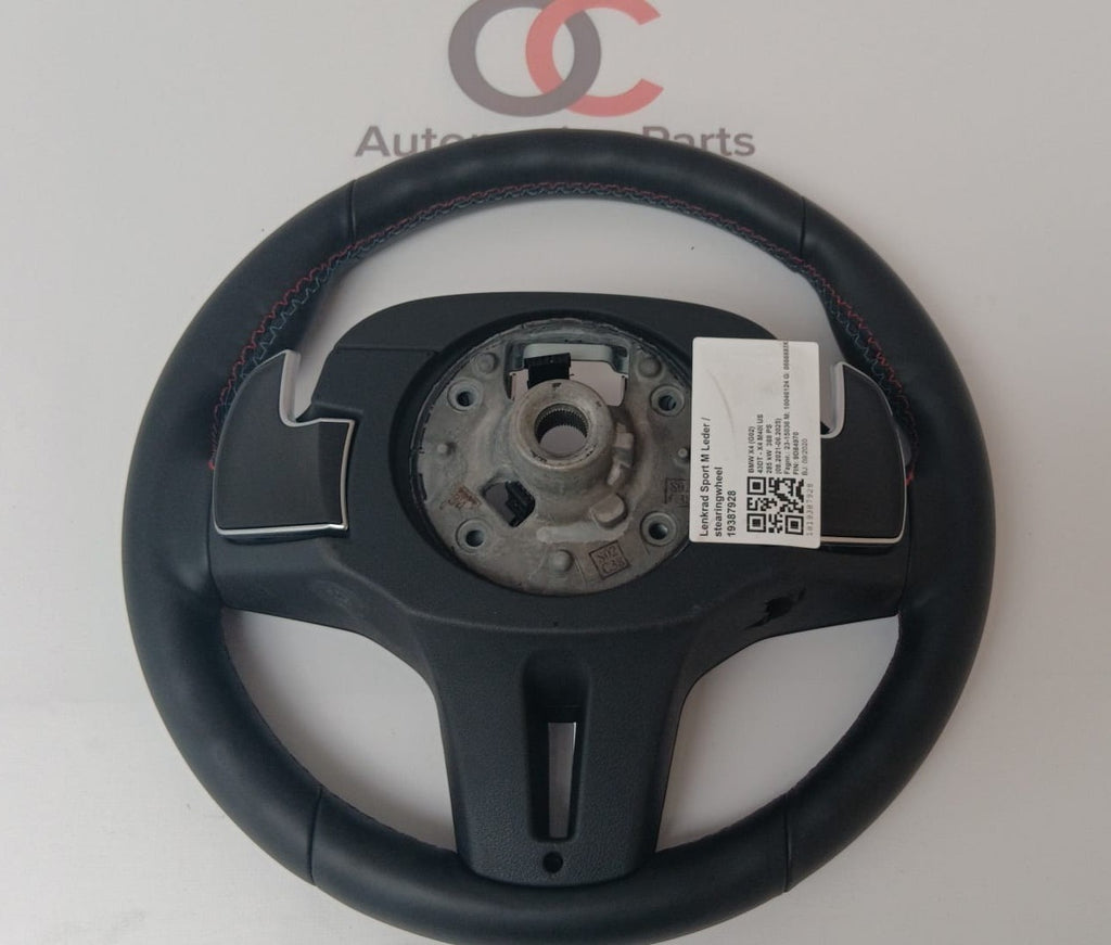 BMW X4 G02 X4 M F98 X3 G01 X3 M F97 Lenkrad Sport M Leder 8098000 stearingwheel