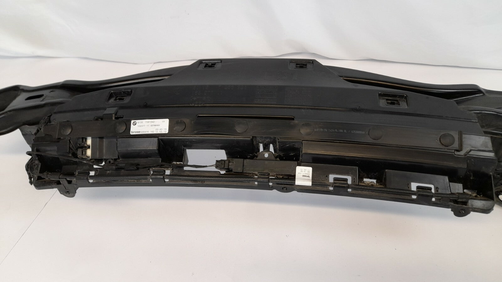 BMW 3er 320i F34 Träger Stossfänger Stoßstange hinten Steuergerät Heckklappe