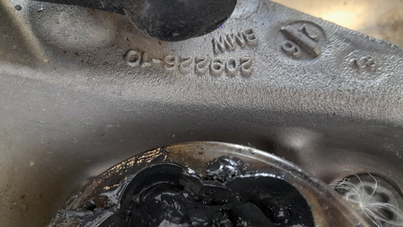 Original BMW 3er G20 G21 Schwenklager Radnabe Querlenker Hinten Links 5km!