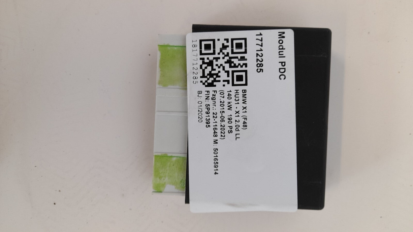 BMW X1 2.0 F48 PDC Steuergerät Einparkhilfe Parkassistent PMA F45 F46 F39 Mini