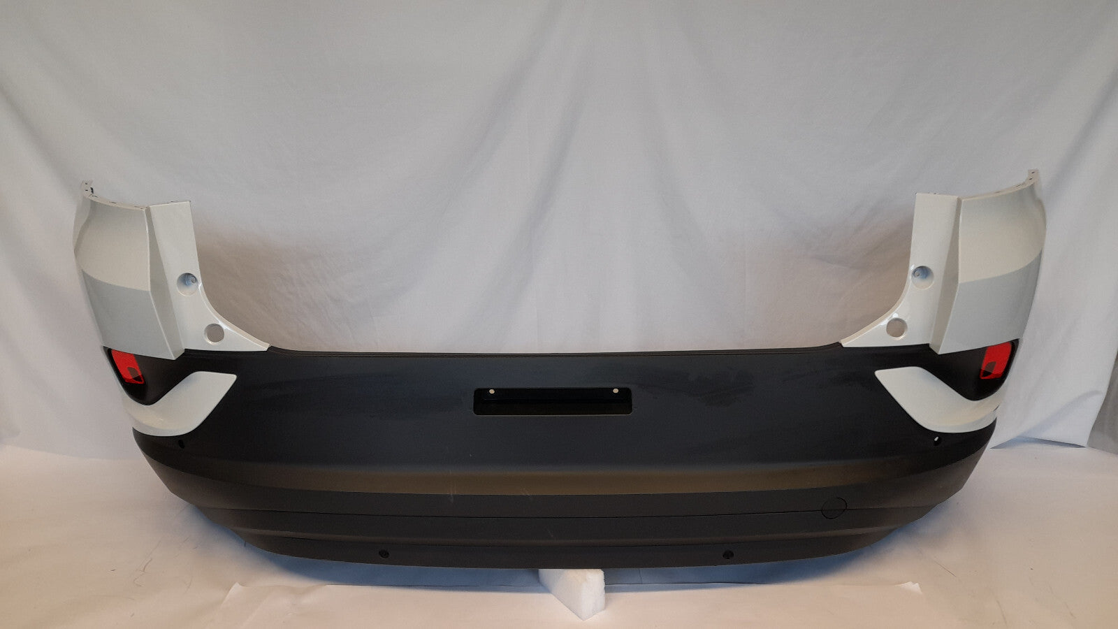 Original VW ID.4 ID.5 Stoßstange Stoßfänger hinten Gletscherweiss S9R
