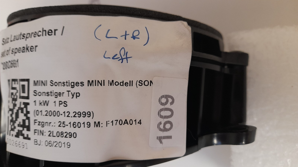 BMW F20 F54 F56 F57 F60  F90 G30 G31 Mitteltonlautsprecher Harman Kardon 9364956