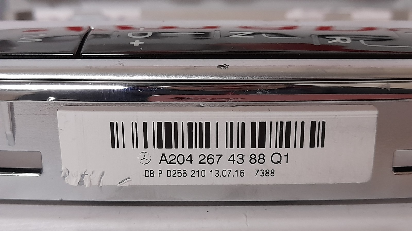 Original MERCEDES-BENZ A2042674388 Blende Schalter Ganganzeige