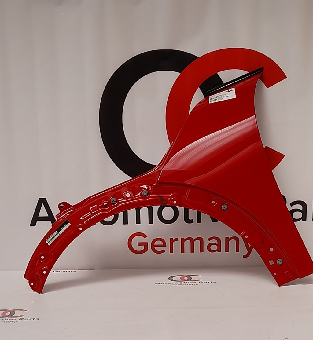 Orig. Mini F65 COOPER S Seitenwand Kotflügel Fender links CHILI RED II 9629187