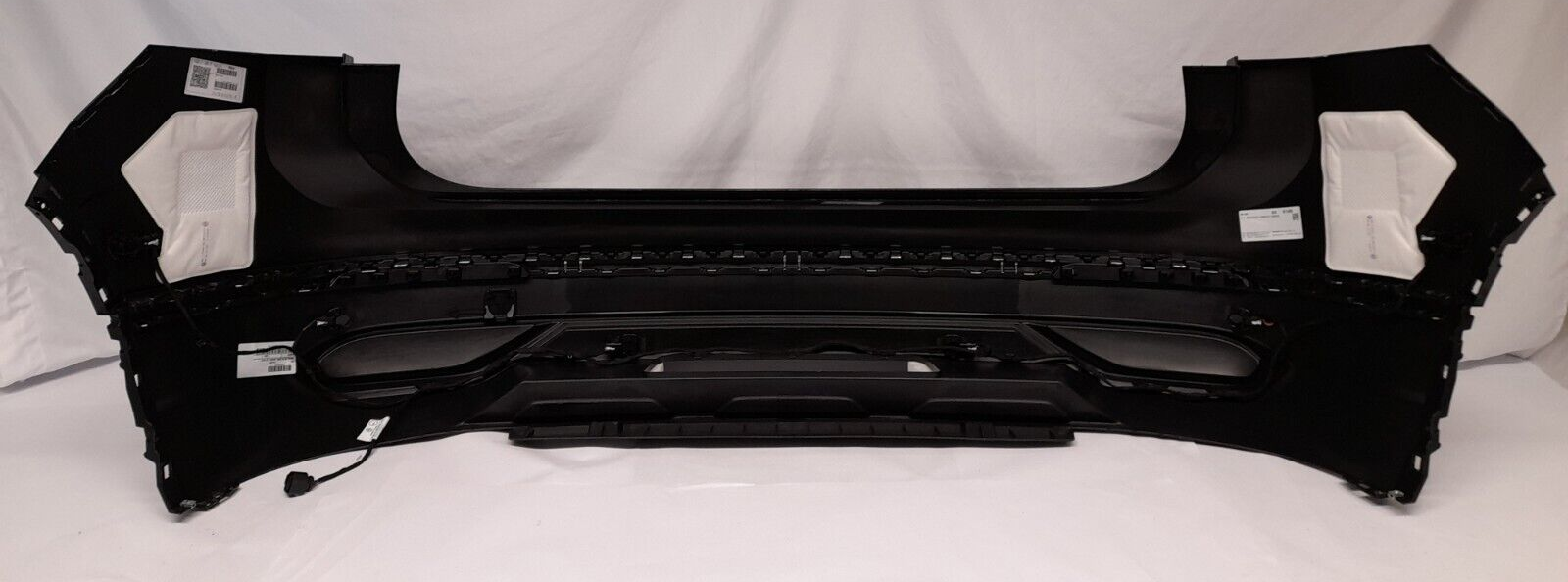 Original VW Tiguan AX1 Facelift Stoßstange Stoßfänger hinten Deepblack C9X 6xPDC