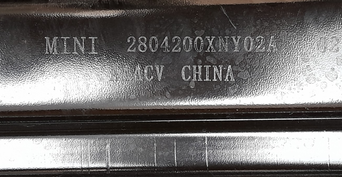Original BMW MINI J01 COOPER SE Stoßstangenträger Träger hinten 2804200XNY02A