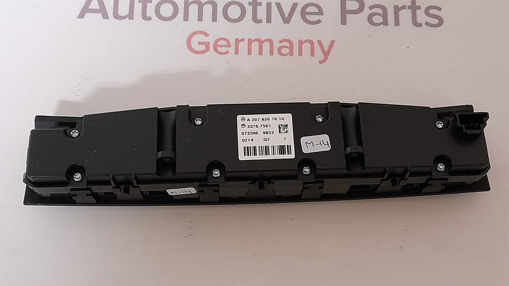 Original MERCEDES-BENZ BEDIENFELD A2078207010 SCHALTERBLOCK SWITCH BLOCK