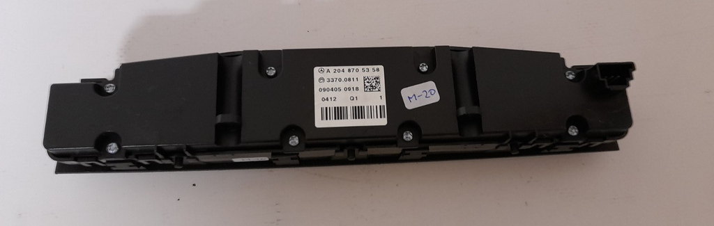 Original MERCEDES-BENZ W204 BEDIENFELD A2048705358 SCHALTERBLOCK SWITCH BLOCK