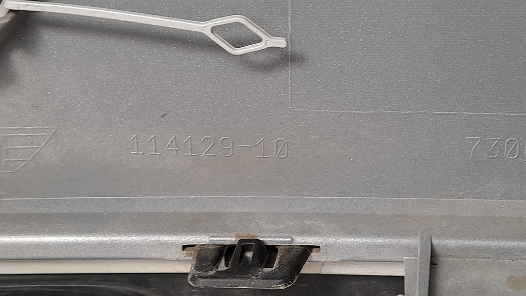 Mini Cooper SE F56 Stoßfänger PDC rear bumper white-silver metallic 7380009