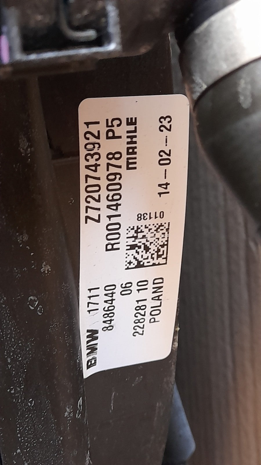 Original Mini Cabriolet F57 Kühlerpaket Kühlerlüfter fan cooler wasserkühler