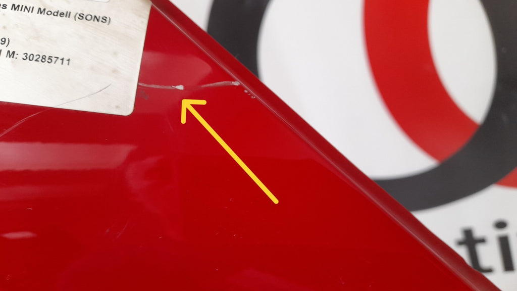 Mini F60 Cooper S Countryman Seitenwand Fender vorne rechts chili-red 7449378