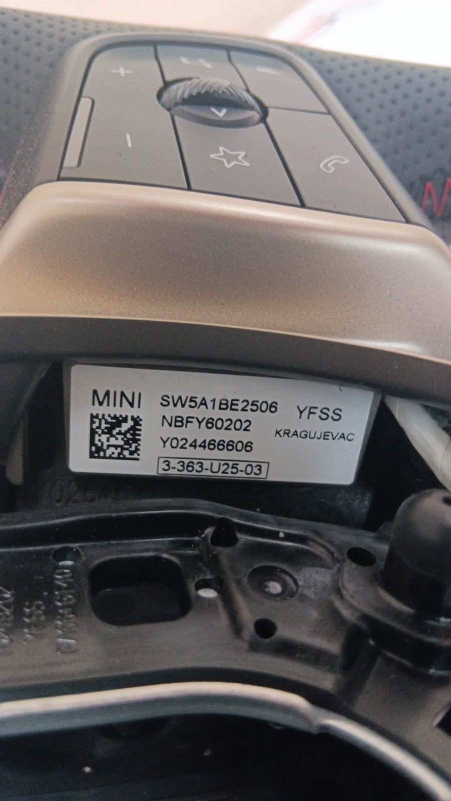 MINI Cabrio F67 Cooper, F65, F66, U25 Lenkrad Sport M Leder JCW 32305A6CB26