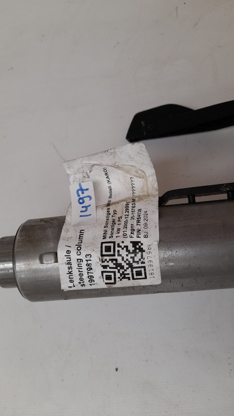 Original MIni U25 6891198 Lenksäule Steering column assembly