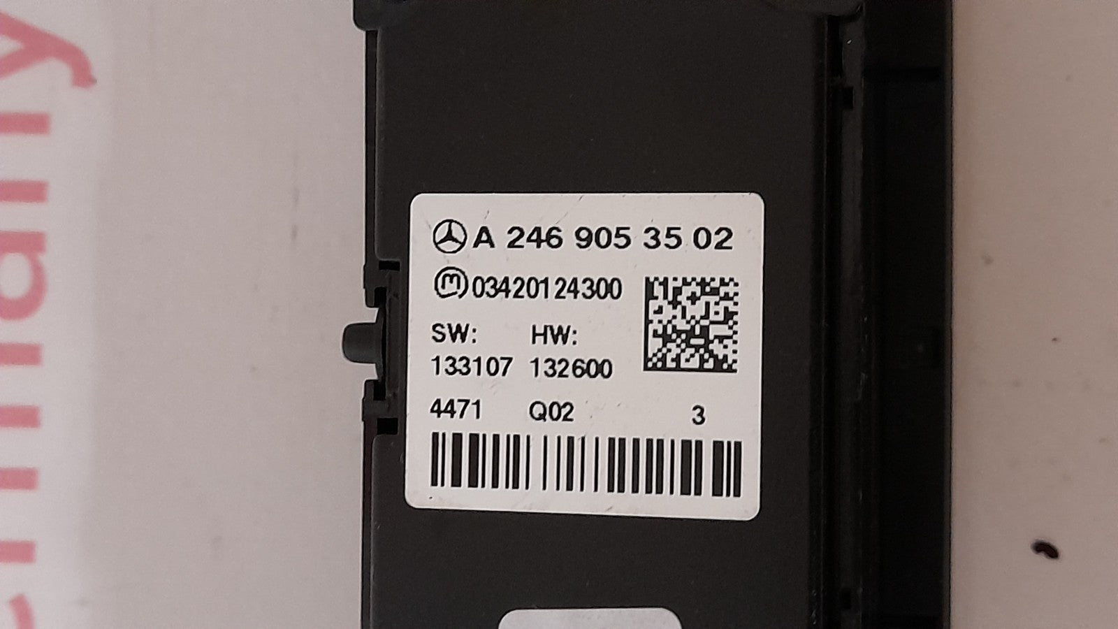 Mercedes-Benz C117 CLA X156 W176 W242/246 Schalterblock Bedienfeld A2469053502