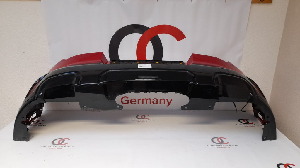 Original Mini Sport U25 Stoßfänger hinten Stoßstange bumper red PDC kamera