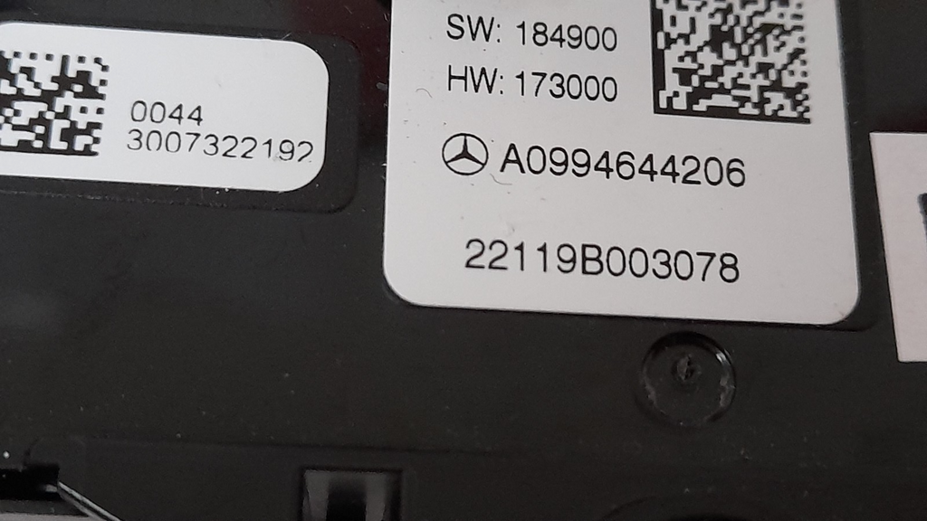 Original Mercedes  GLC C253 X253 Kontaktplatte Lenkrad A0994644206