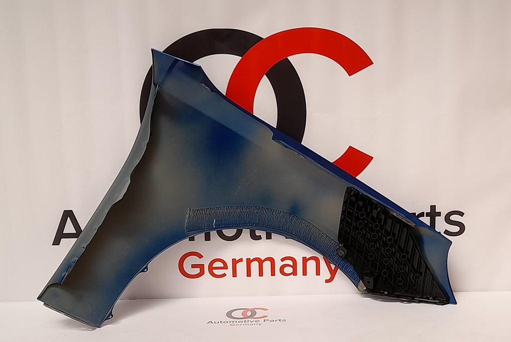Orig. Mini J01 Cooper SE Seitenwand Kotflügel Fender links Blazing blue 9640591