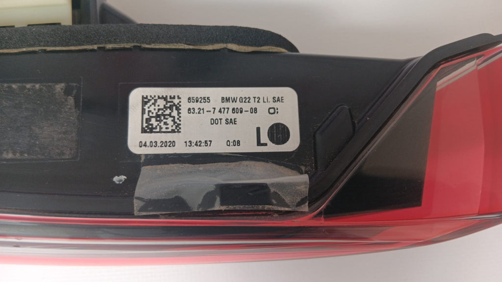 BMW 4er, I4- G22-23-26/G82-83  US Heckleuchte Rückleuchte 7477609 Links Rearlamp