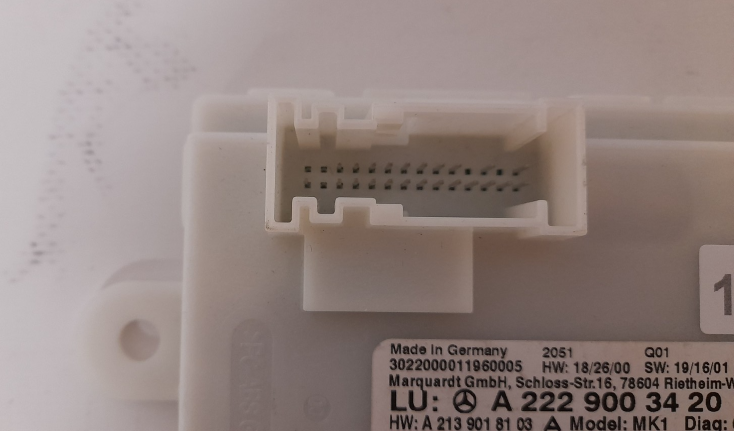 Original Mercedes-Benz EQC W222 Keyless Steuergerät A2229003420