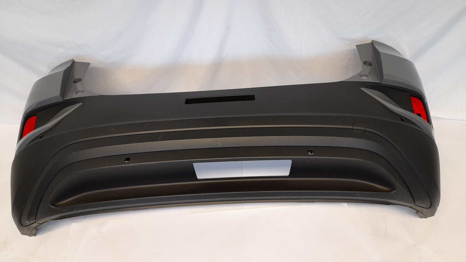 Original VW ID.4 ID.5 Stoßstange Stoßfänger hinten 4 x PDC LA7 Mondsteingrau
