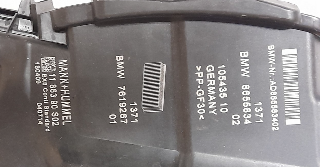 Original BMW  Mini Countryman F60 Ansauggeräuschdämpfer  8655834 mit Luftfilter [199]