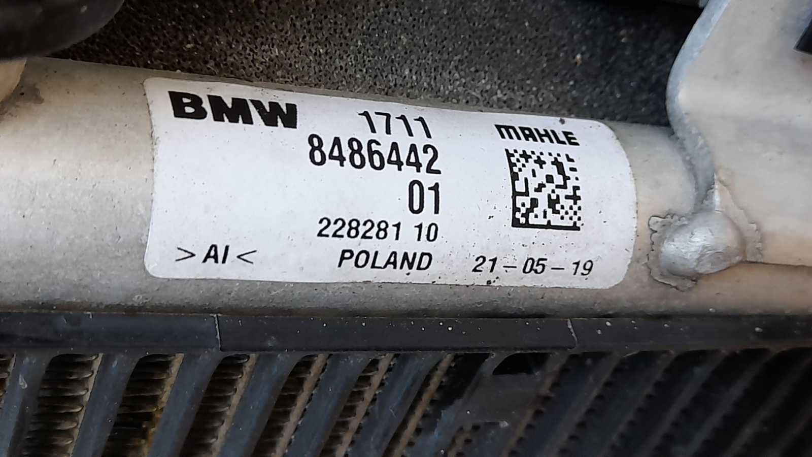 Mini F56 BEV Cooper SE Cabrio F57 Kühlerpaket Kühlerlüfter fan cooler 8486441