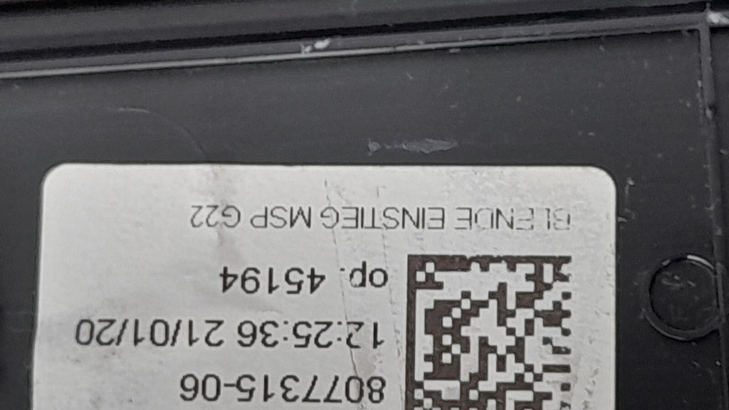 BMW 4 er G22er G26 G42 Einstiegsleisten Türschwelle Leisten M-Paket Links Rechts