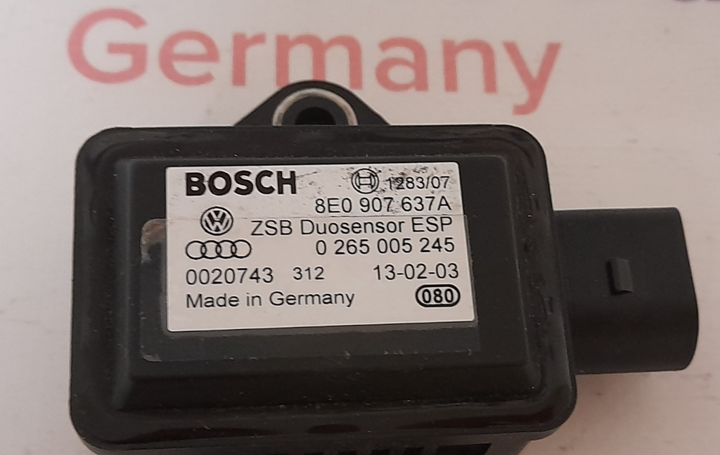 ESP Duosensor Sensor VW Passat 3BG Audi A4 B6 A6 4B A8 4E 8E0907637A