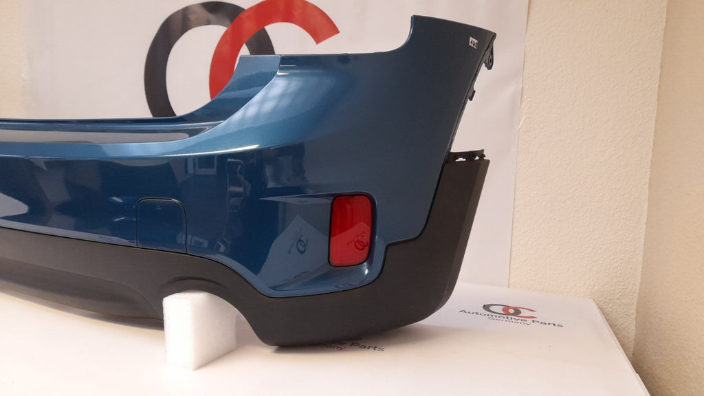 Original Mini  F60 Countryman sport Stoßfänger hinten island-blue metallic
