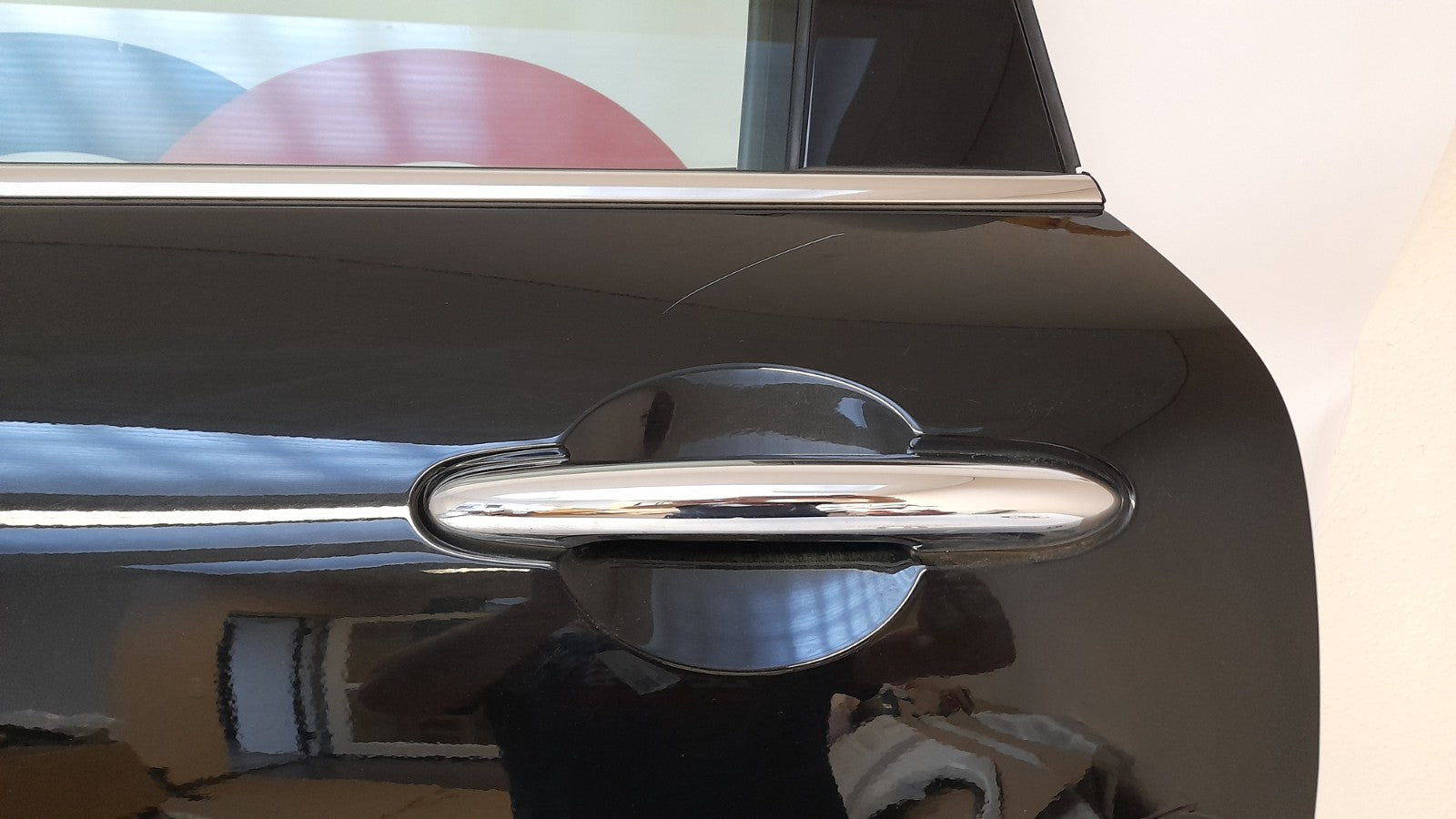 MINI Clubman (F54) Tür hinten links 7343903 midnight-black metallic, left door