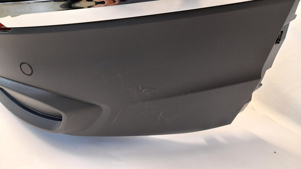 Original VW Tiguan AX1 Facelift Stoßstange Stoßfänger hinten Deepblack C9X 4XPDC [359]