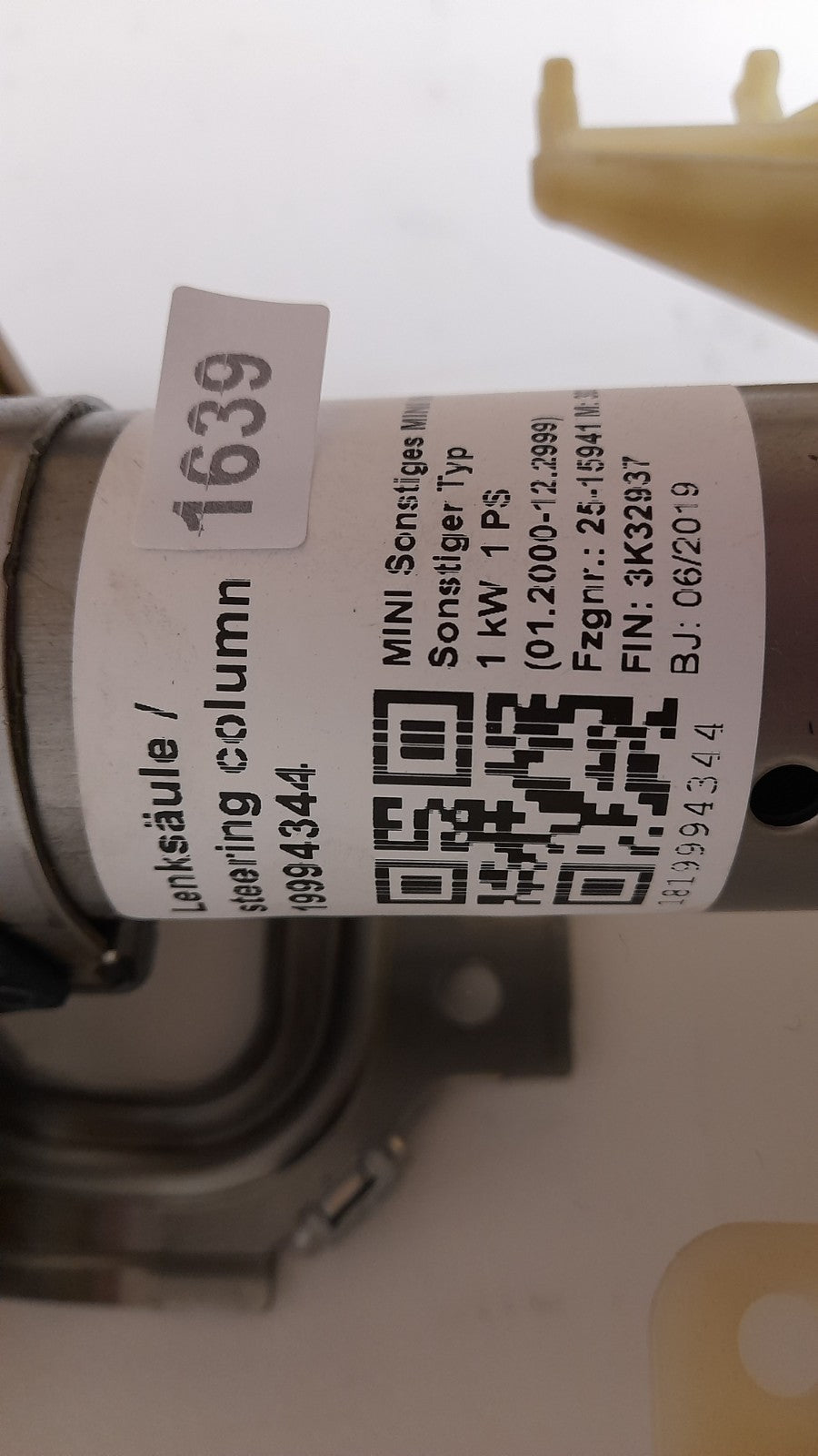 Mini F60 LCI Cooper S Countryman Lenksäulenverstellung mechanisch 32306864825
