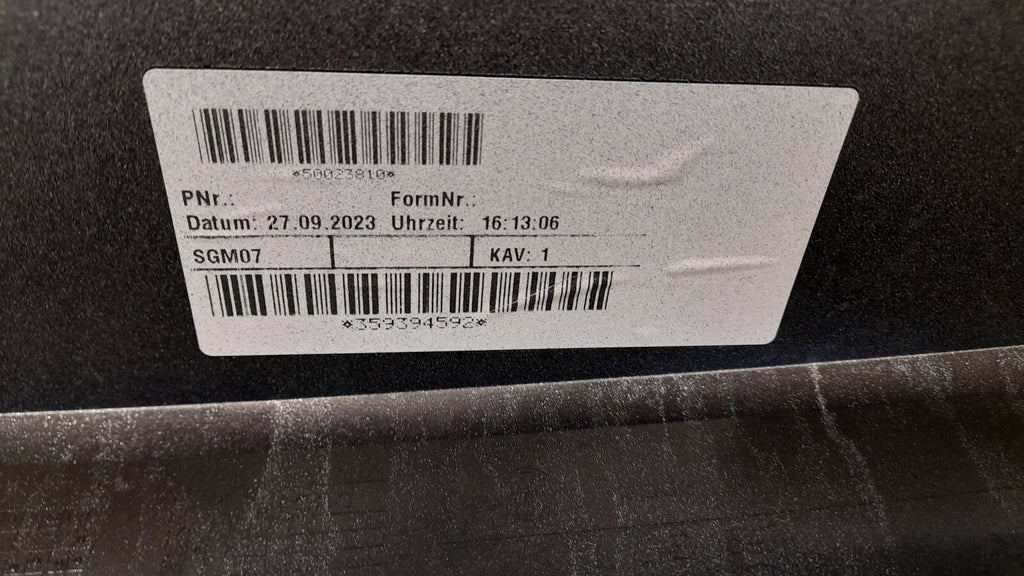 Original VW Tiguan AX1 Facelift Stoßstange Stoßfänger hinten Reflexsilber 6x PDC