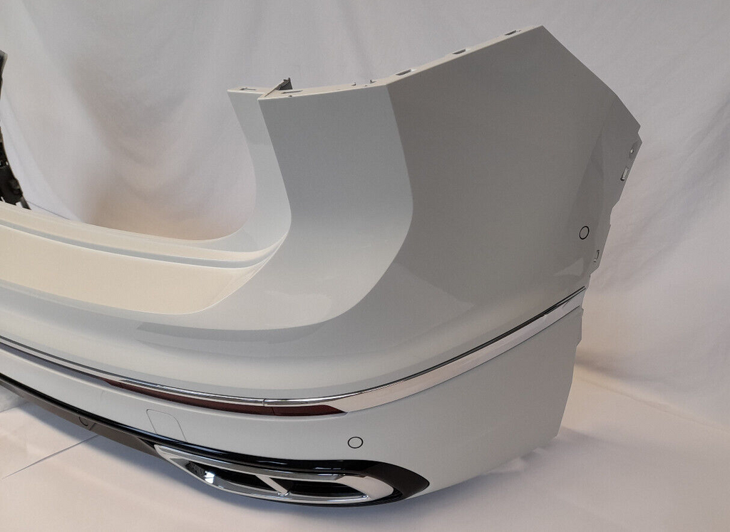Original VW Tiguan AX1 R-Line Facelift Stoßstange Stoßfänger hinten PureWhiteC9A
