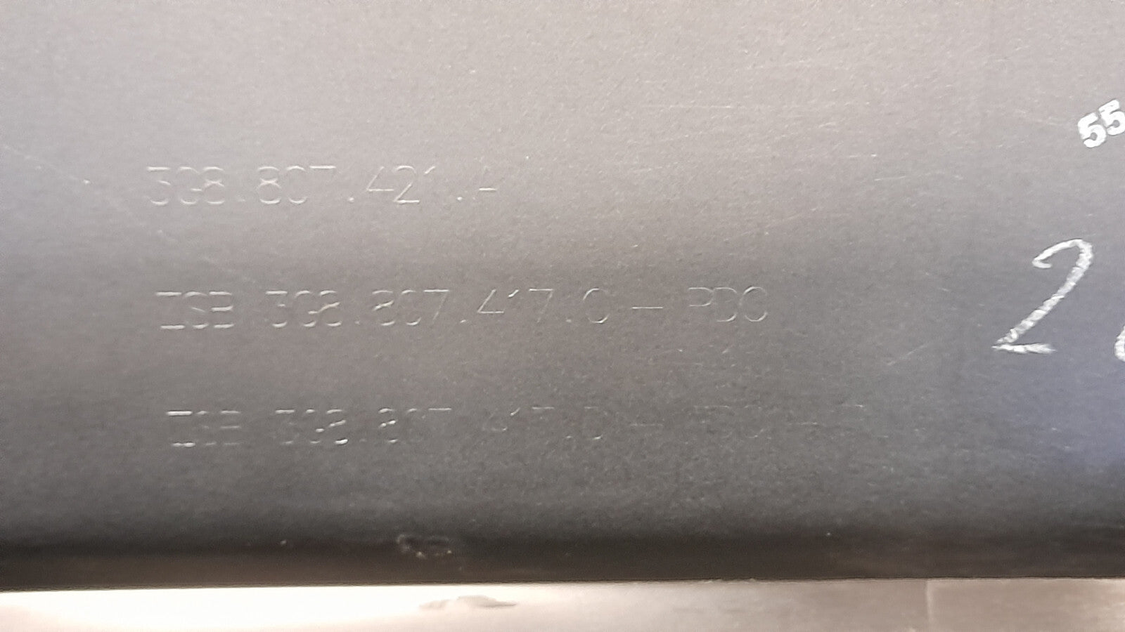 Original Stoßstange Stoßfänger hinten VW ARTEON 3H Facelift "R" Mondsteingrau [699]