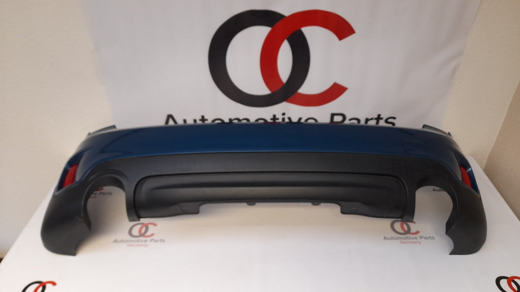 Original Mini  F60 Countryman sport Stoßfänger hinten island-blue metallic