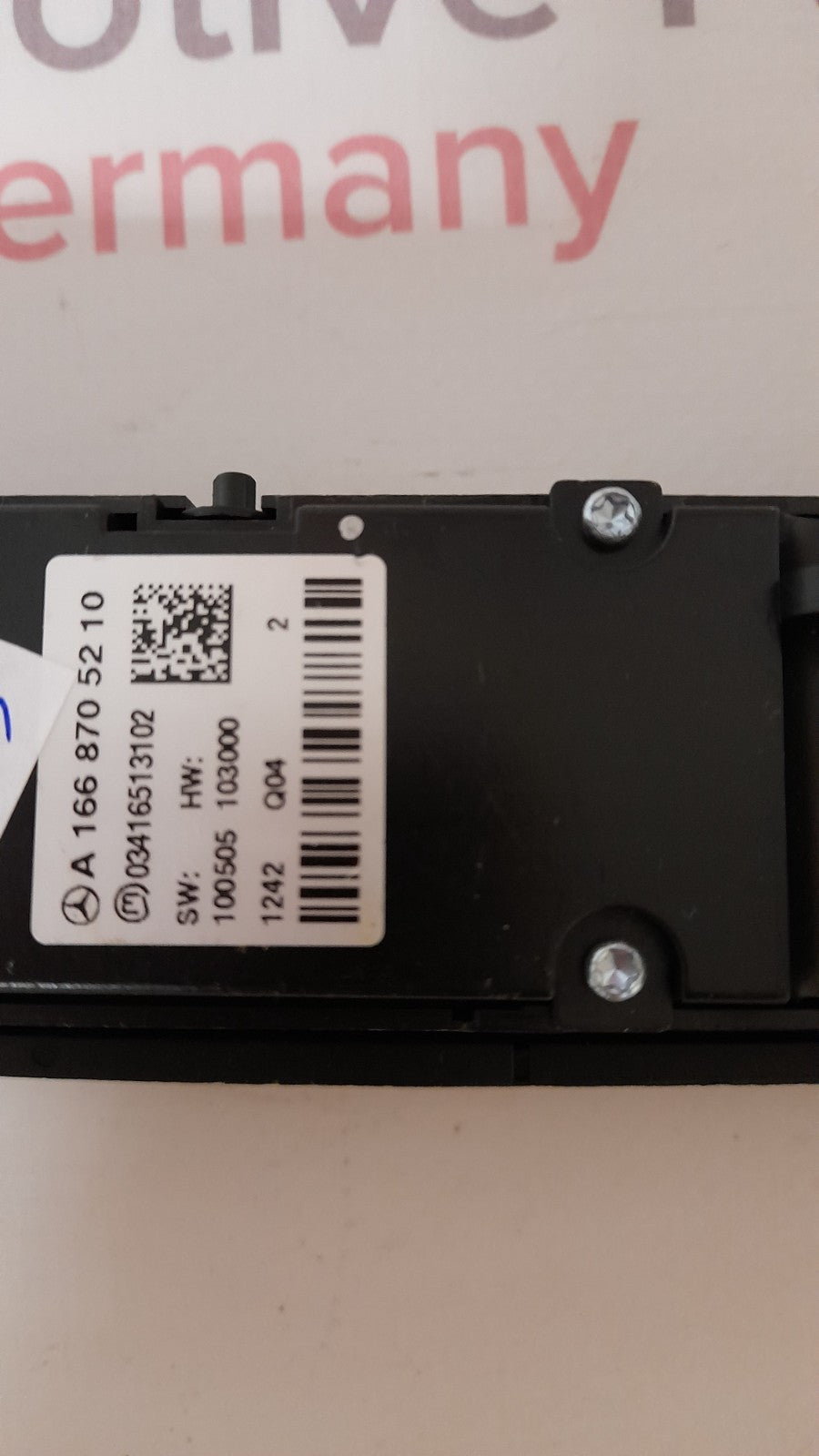Original MERCEDES-BENZ A1668705210 SCHALTERBLOCK SWITCH BLOCK