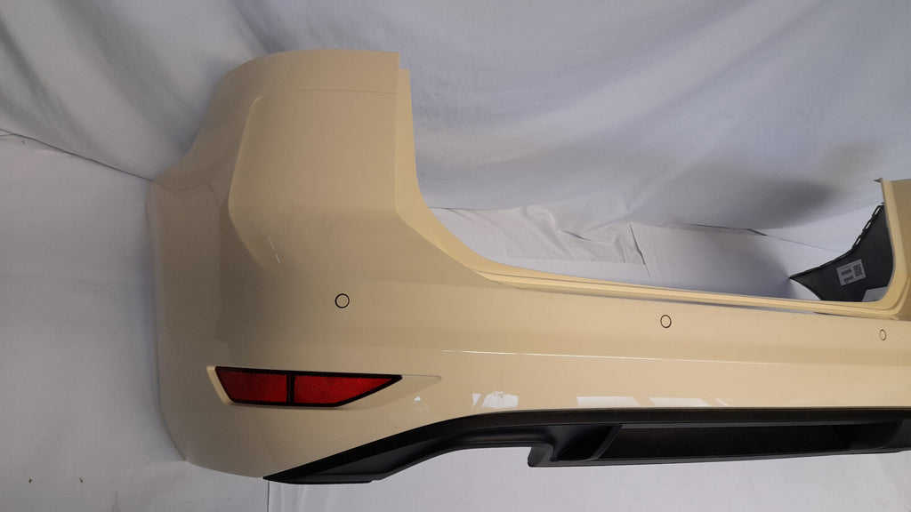 Original Stoßstange hinten Heckstoßstange VW TOURAN 5T 4PDC HELLELFENBEIN