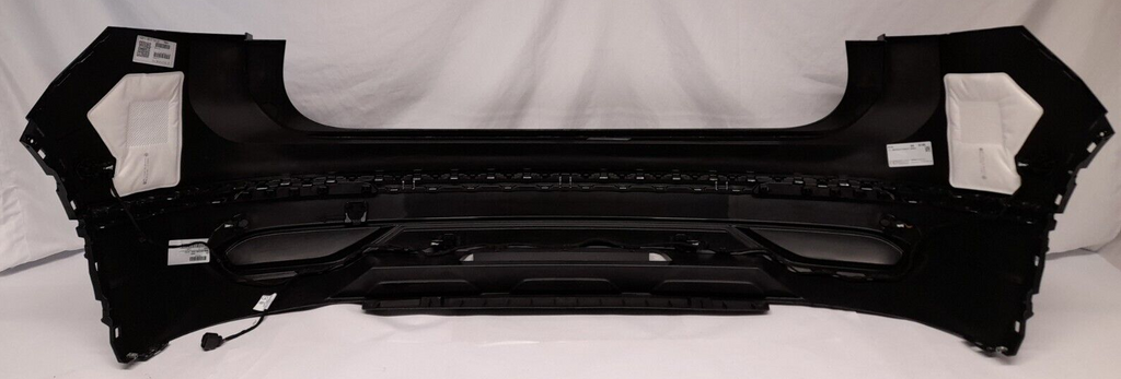 Original VW Tiguan AX1 Facelift Stoßstange Stoßfänger hinten Deepblack C9X 6xPDC