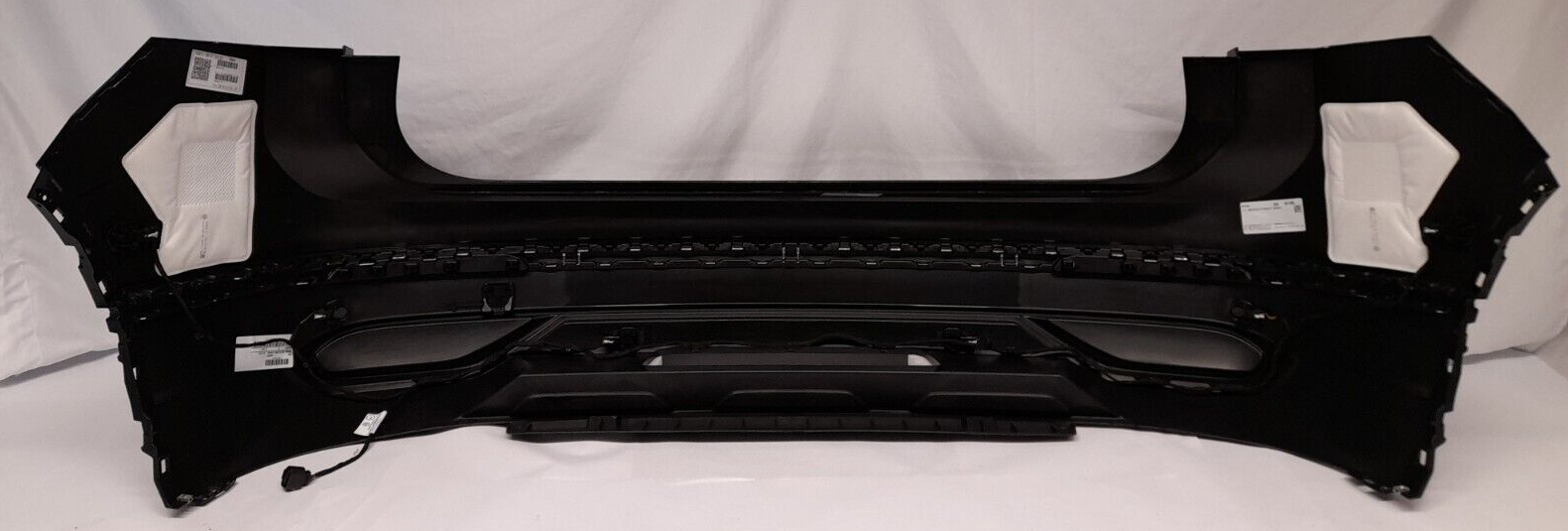 Original VW Tiguan AX1 Facelift Stoßstange Stoßfänger hinten Deepblack C9X 6xPDC